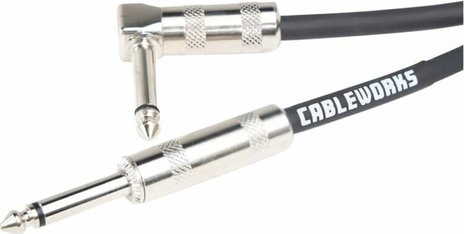 Gator Cableworks Backline Series Strt to RA instrument 6 m Straight - Angled Instrument Cable