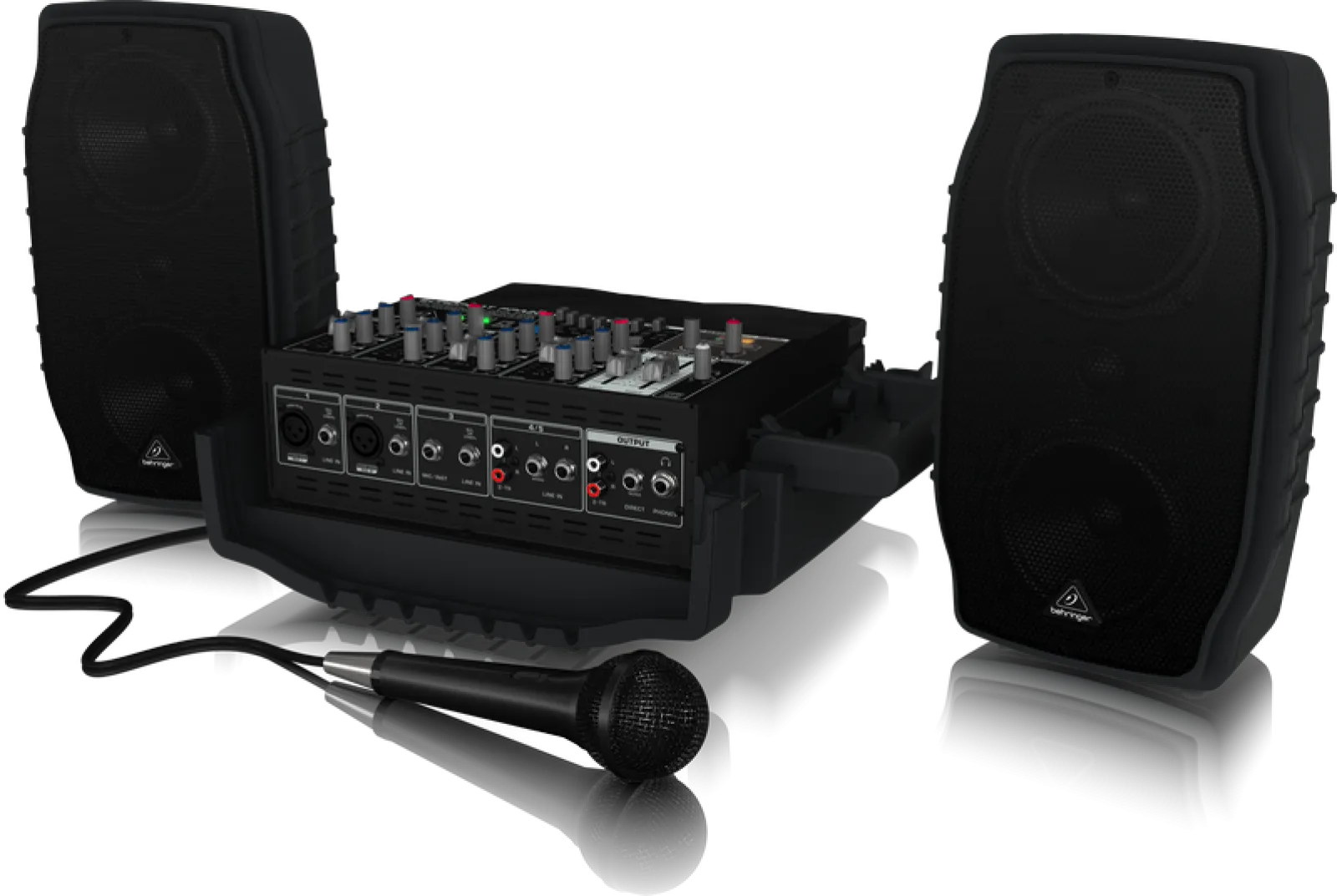 Behringer EUROPORT PPA200 5-Channel Mixer Amplifier System