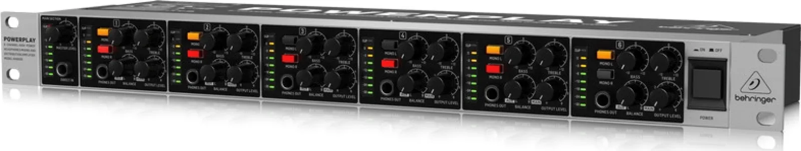 Behringer POWERPLAY HA6000 6-channel Headphone Amplifier