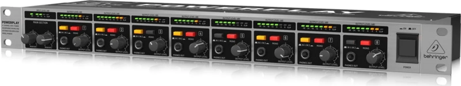 Behringer POWERPLAY HA8000 V2 8 Channel Headphone Amplifier