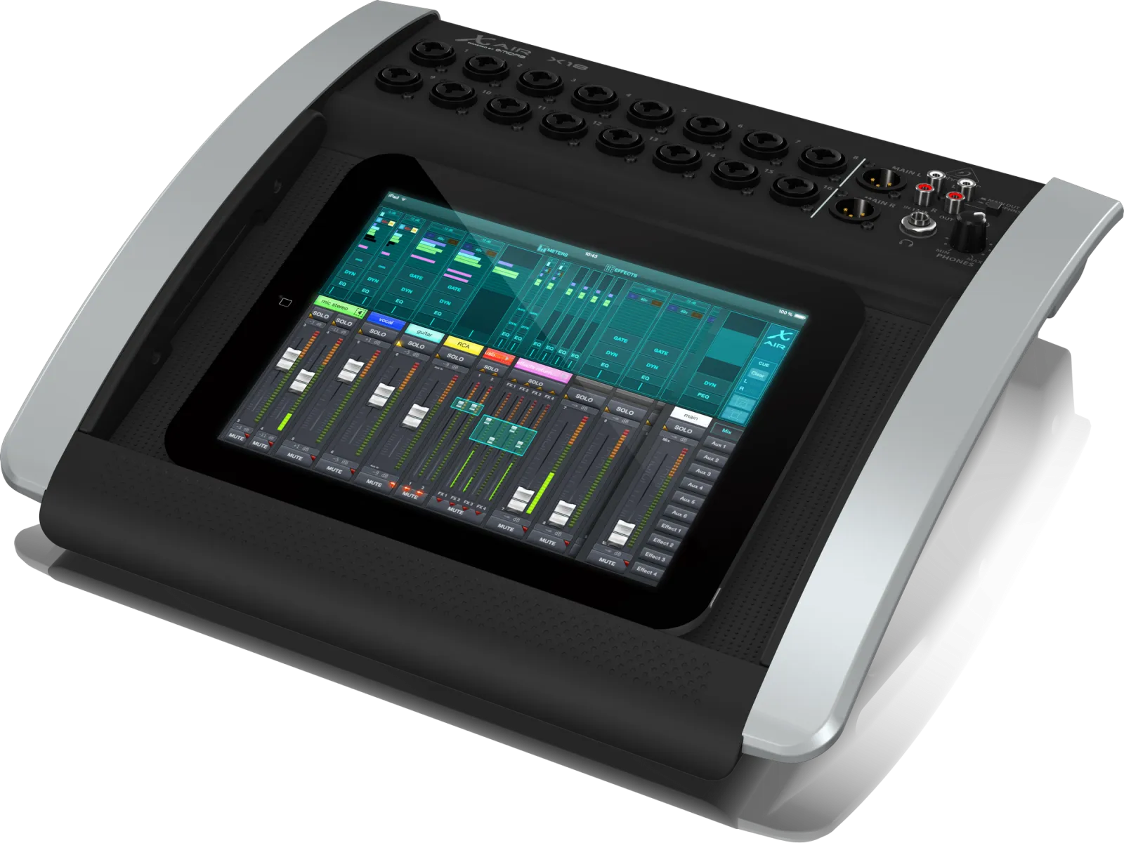 Behringer X AIR X18 digitális asztali keverő iPad/Android tablet-hez
