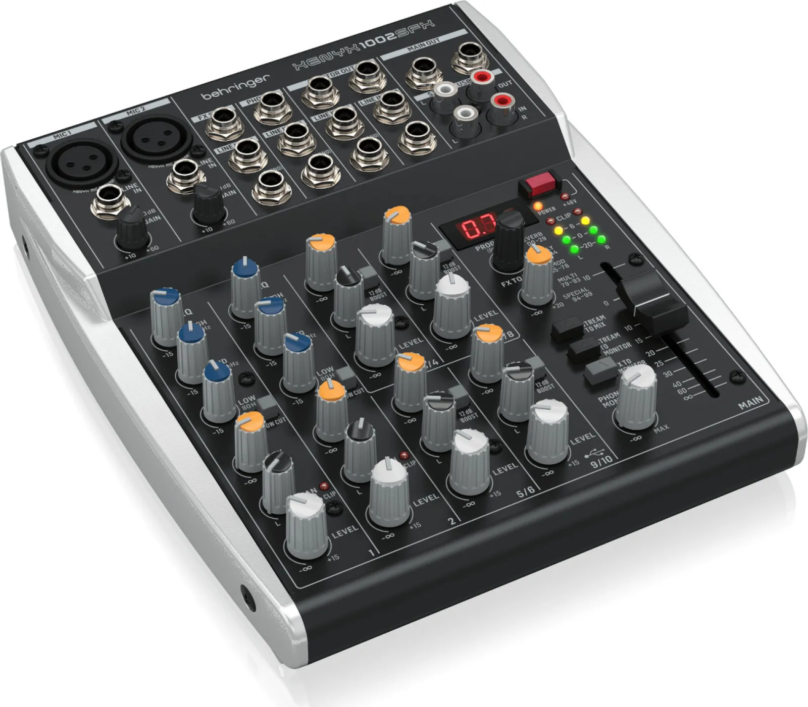 Behringer XENYX 1002SFX Premium Analog 10 Channel Mixer