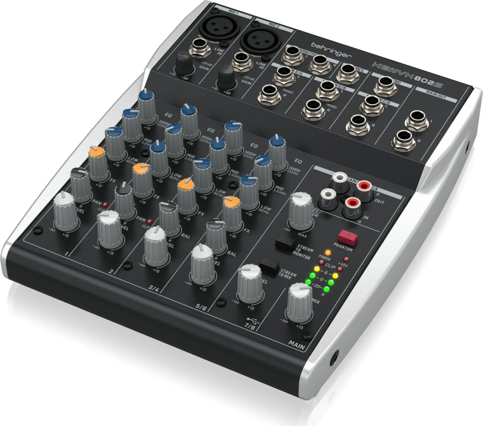 Behringer XENYX 802S 8-csatornás analóg keverő