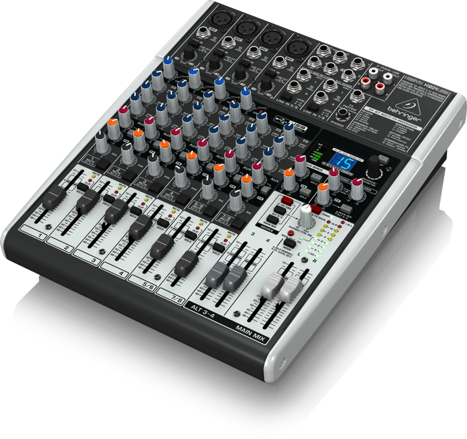 Behringer XENYX X1204USB 12-Channel Analog Mixer with 2/2 Bus and Effects Processor