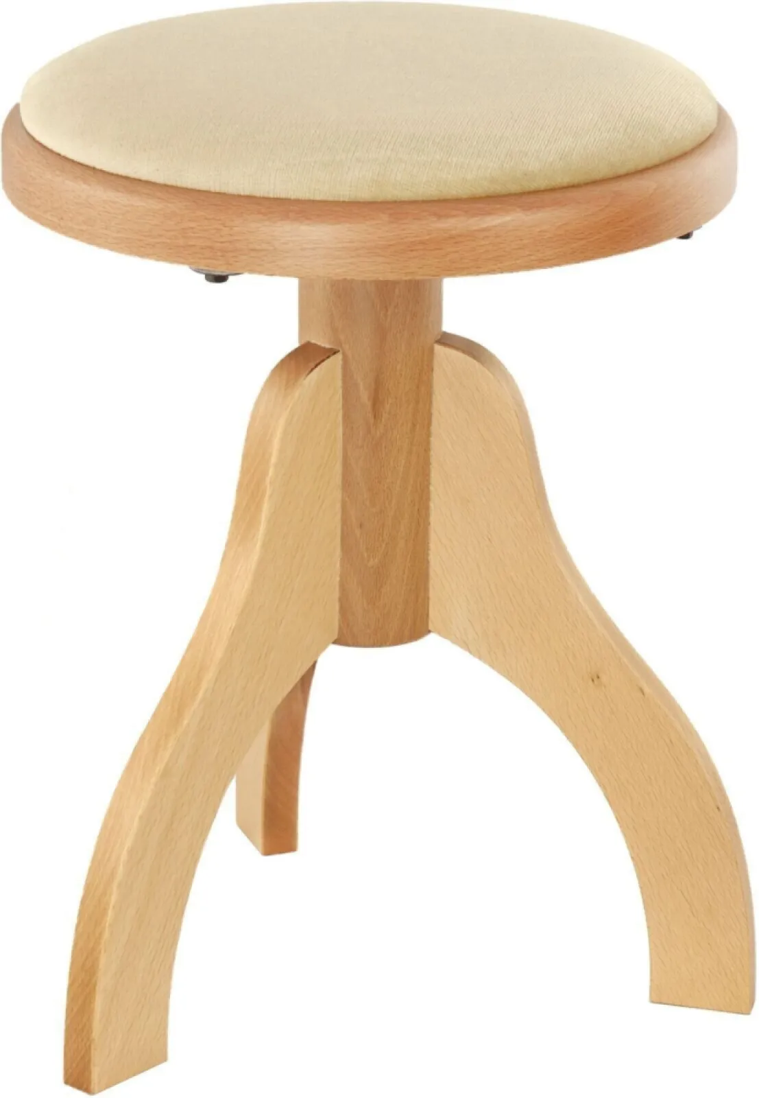 Bespeco SG 103 Round Piano Stool Natural
