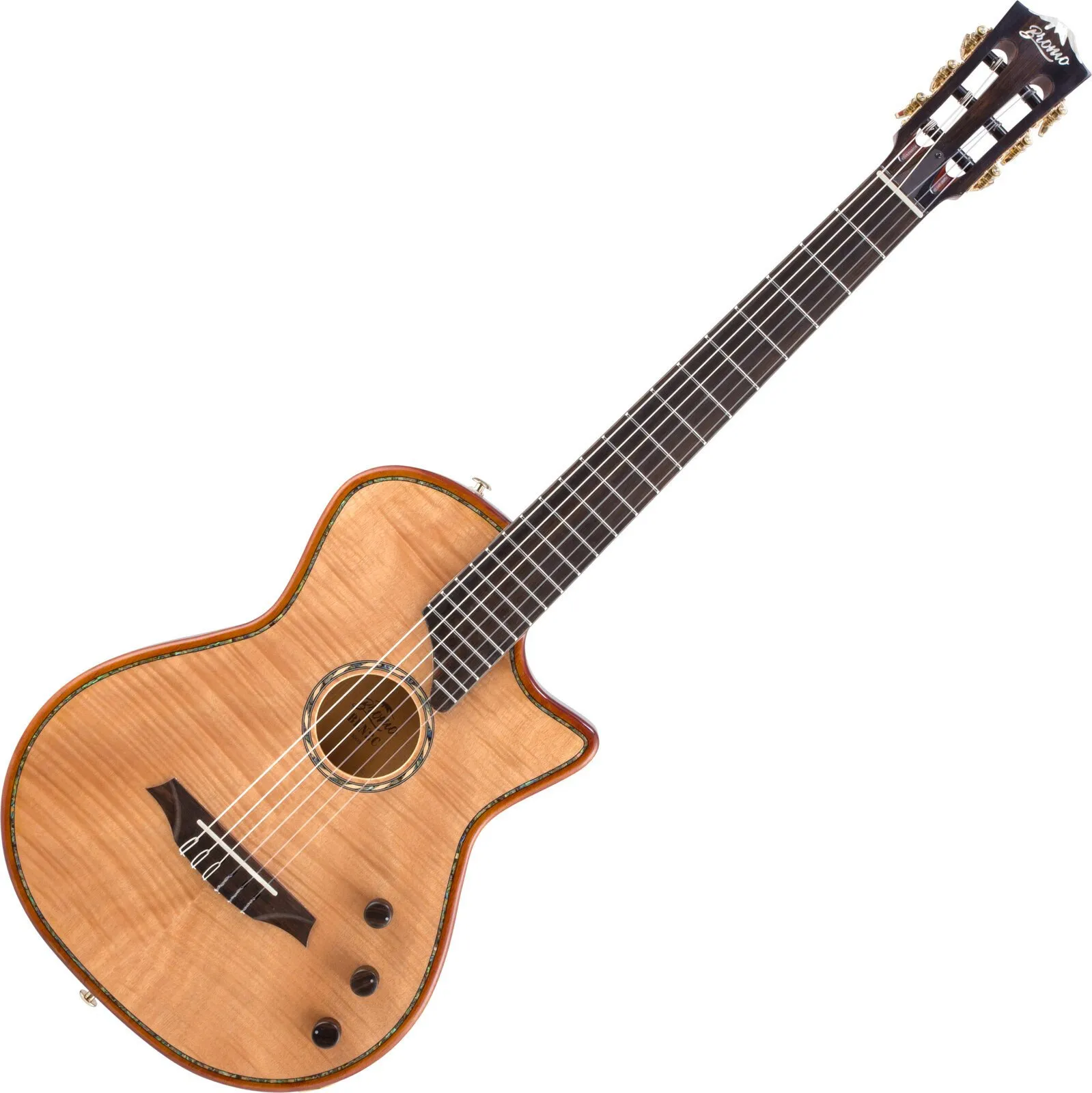 Bromo BEN2C Natural Electro-Acoustic Guitar