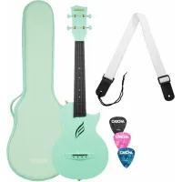 Cascha Carbon Fibre Set Mint Concert Ukulele
