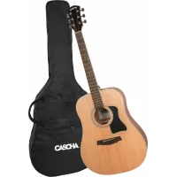 Cascha CGA 200 Natural Acoustic Guitar
