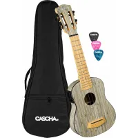Cascha HH 2315E Bamboo Graphite Soprano Ukulele
