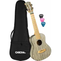 Cascha HH 2316 Bamboo Graphite Concert Ukulele