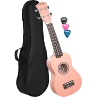 Cascha HH 3968 Pink Soprano Ukulele