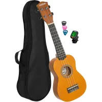 Cascha HH 3973 EN Yellow Soprano Ukulele
