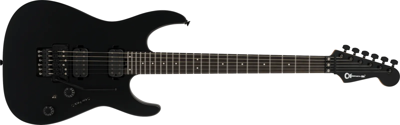 Charvel Pro-Mod Plus Dinky DK24 HH FR EB Satin Black