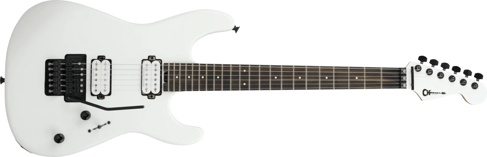 Charvel Pro-Mod Plus San Dimas Style 1 HH FR E Snow White
