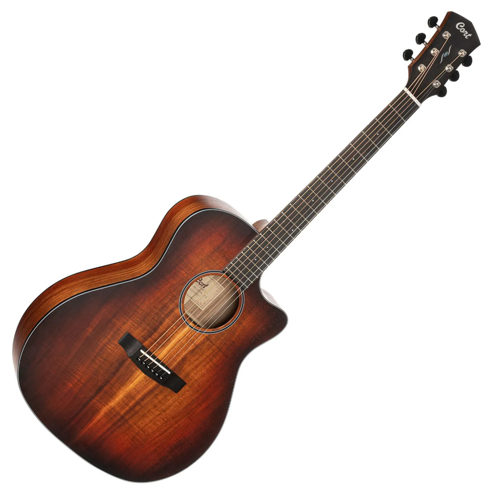 Cort Core-GA ABW OPLB acoustic-electric guitar with case