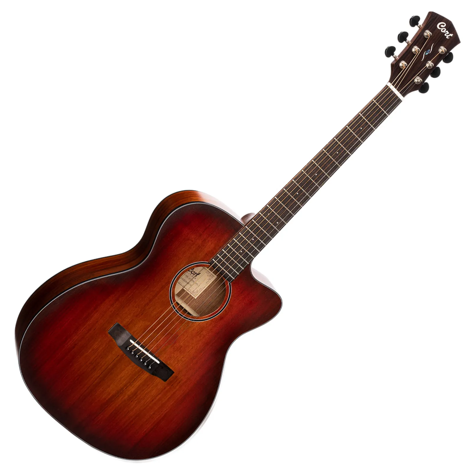 Cort Core-OC ABW OPLB acoustic-electric guitar with case