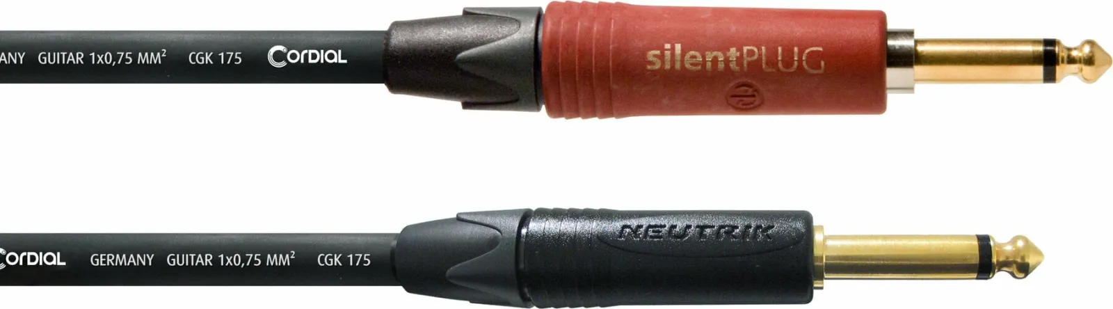 Cordial CSI 3 PP Silent 3 m Straight - Straight Instrument Cable