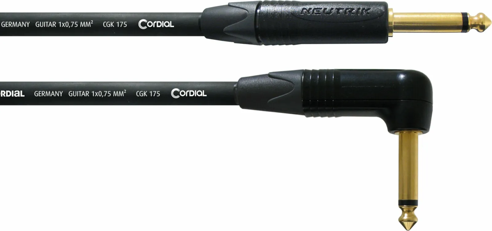 Cordial CSI 3 PR 175 3 m Straight - Angled Instrument Cable