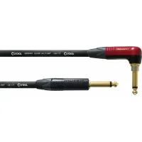 Cordial CSI 3 RP Silent 3 m Straight - Angled Instrument Cable
