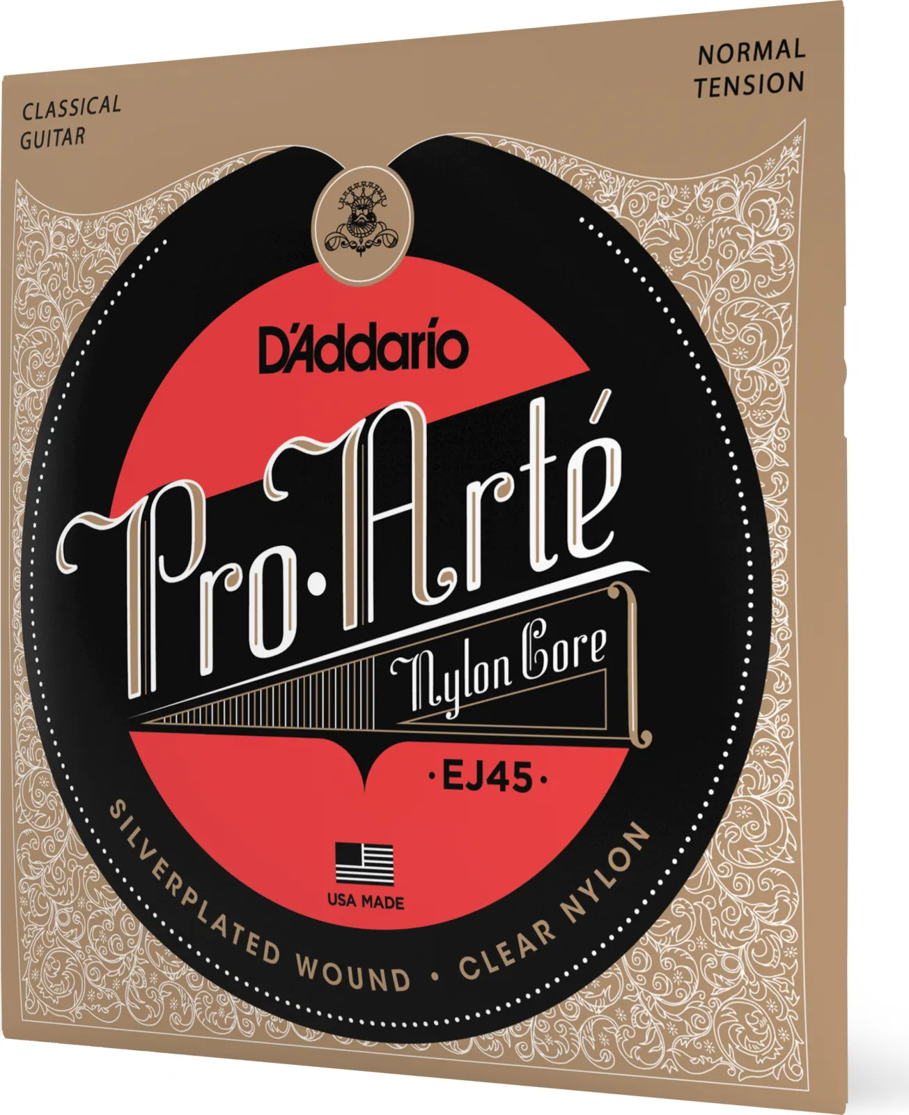 Daddario EJ45 Pro-Arte Nylon Classical Guitar Strings Normal Tension