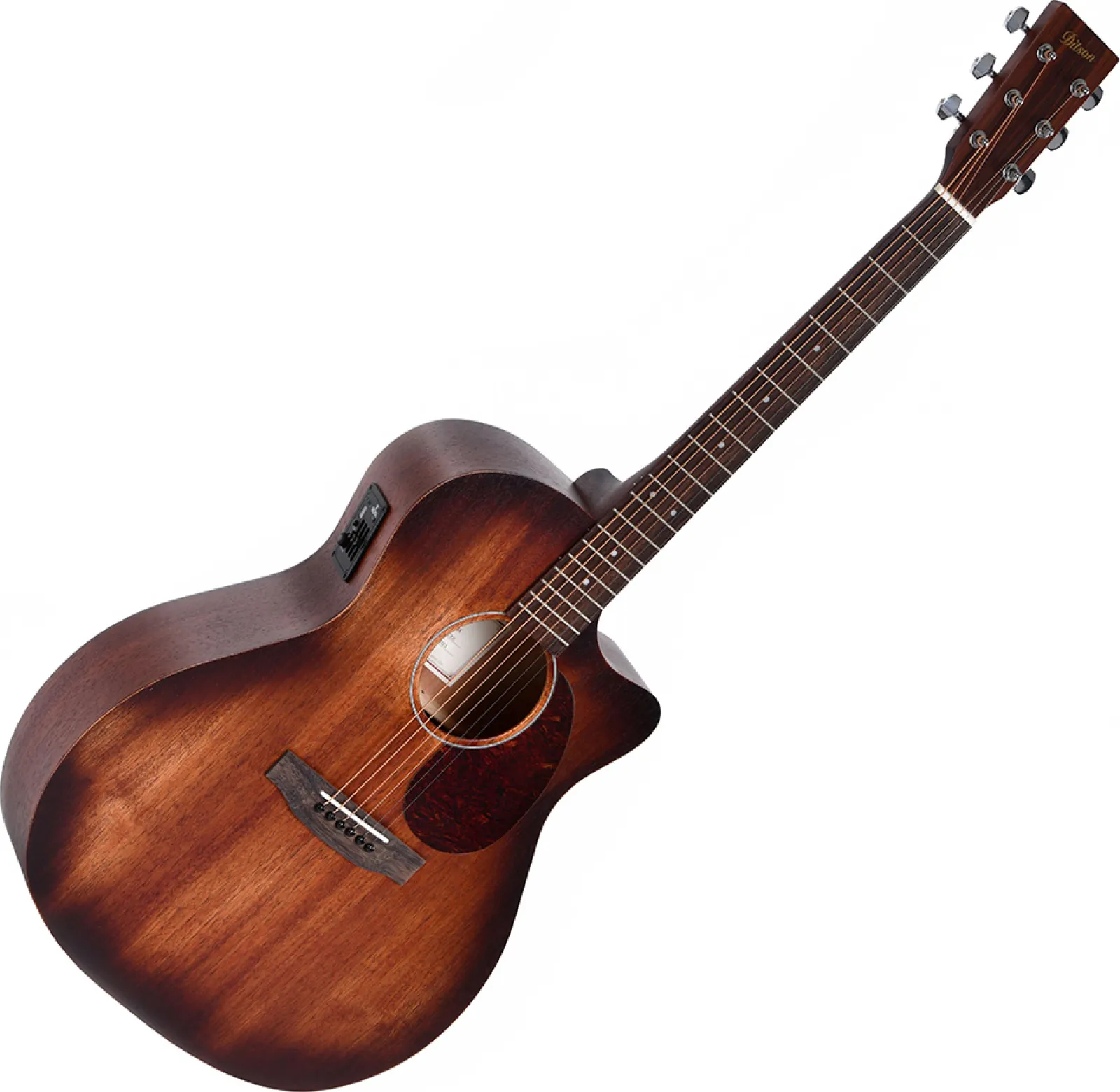 Ditson GC-15E-AGED elektro-akusztikus gitár