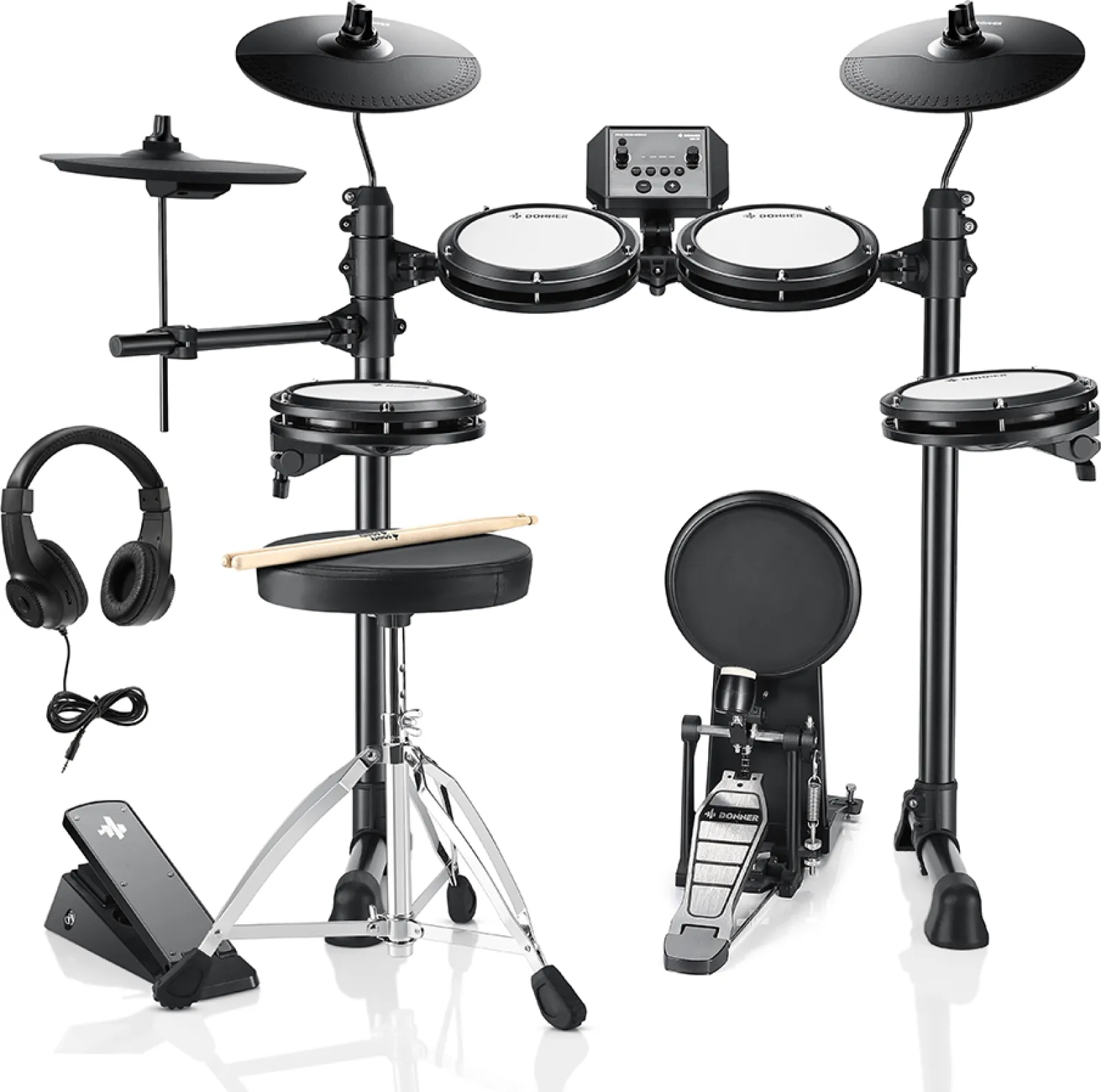 Donner DED-80P Electric Drum Set