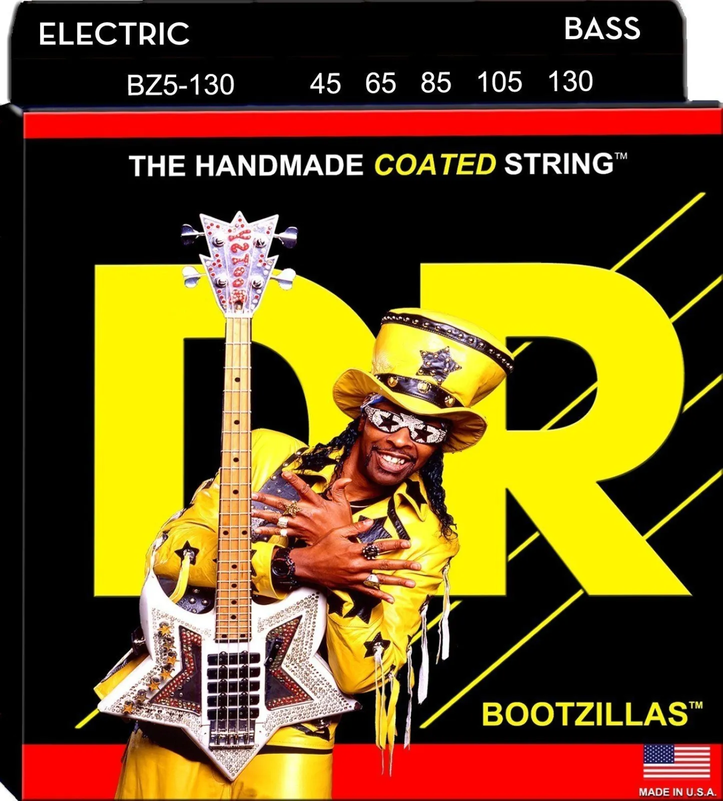 DR Strings BZ5-130 5-String Bass Guitar String