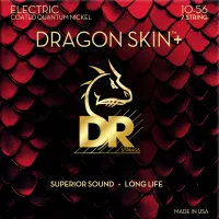 DR Strings Dragon Skin+ Coated 7 string Medium 10-56 elektromos gitár húr