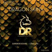 DR Strings Dragon Skin+ Coated Light to Medium 9-46 elektromos gitár húr