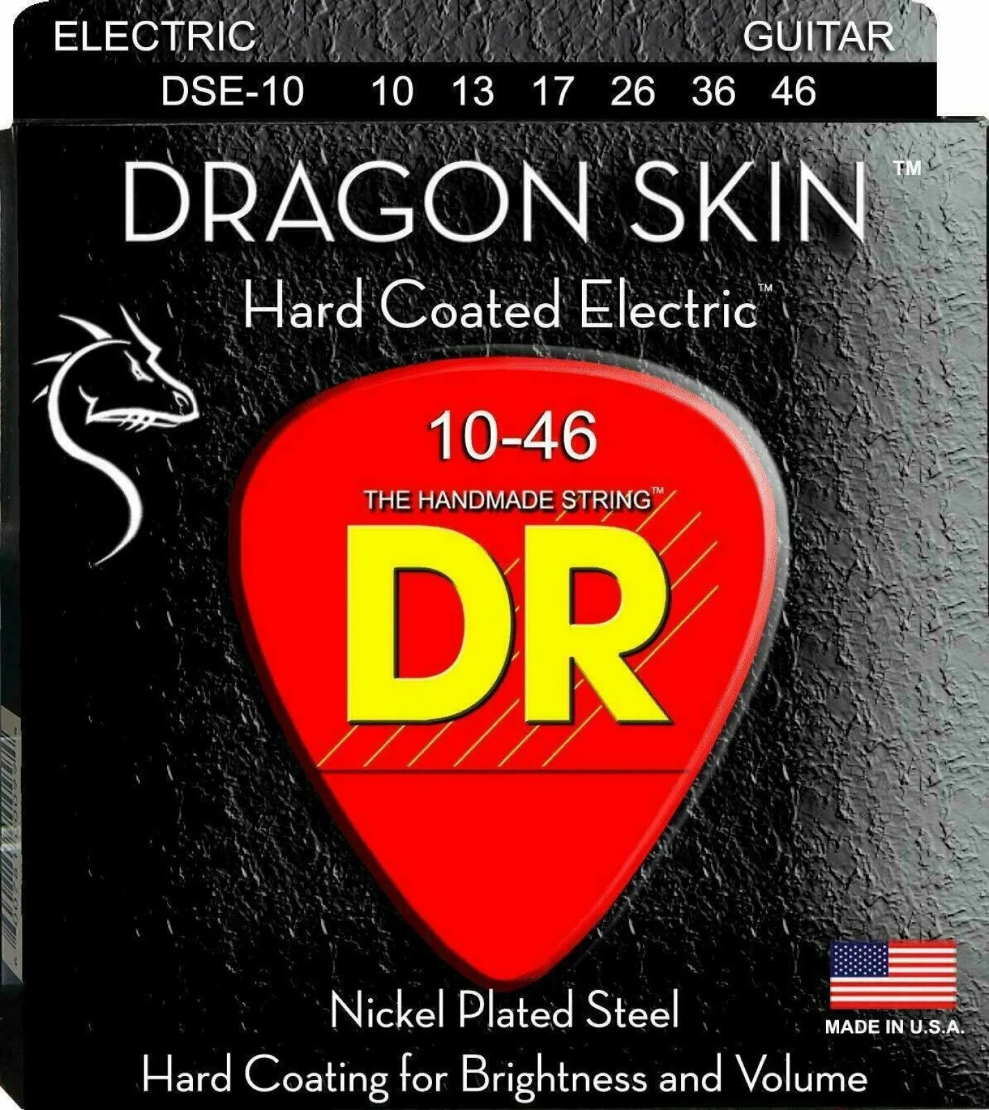 DR Strings DSE-10 elektromos gitár húr