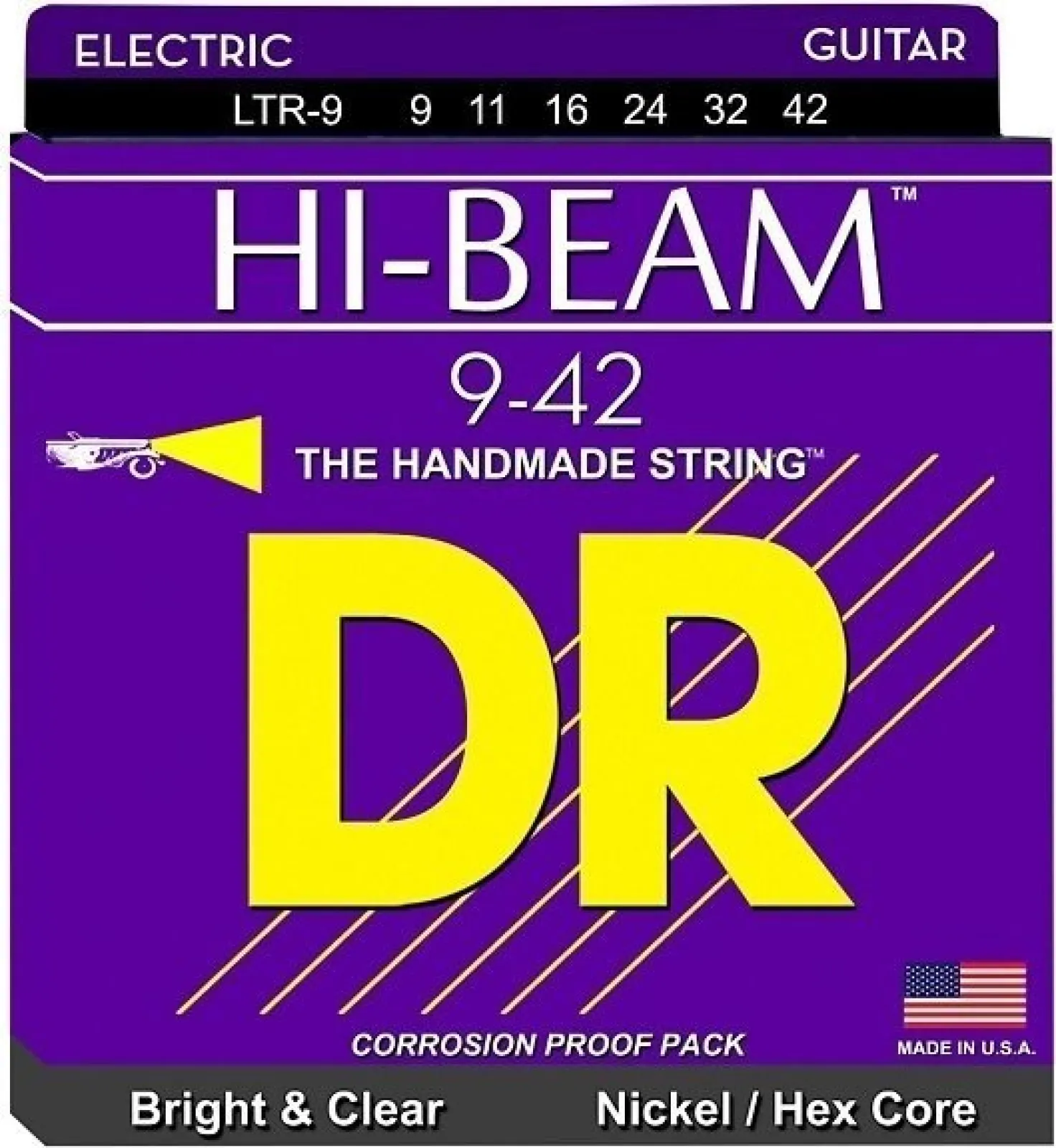 DR Strings LTR-9 Electric Guitar Strings