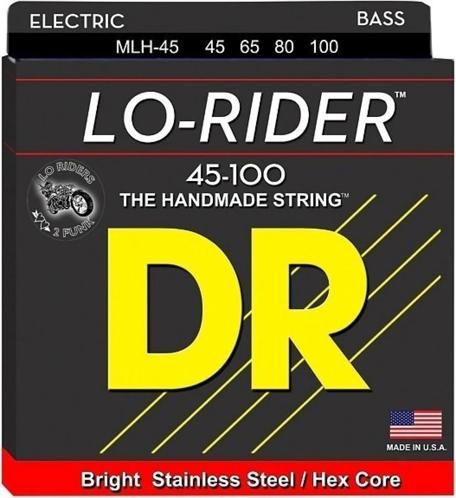 DR Strings MLH-45 Bass Guitar Strings