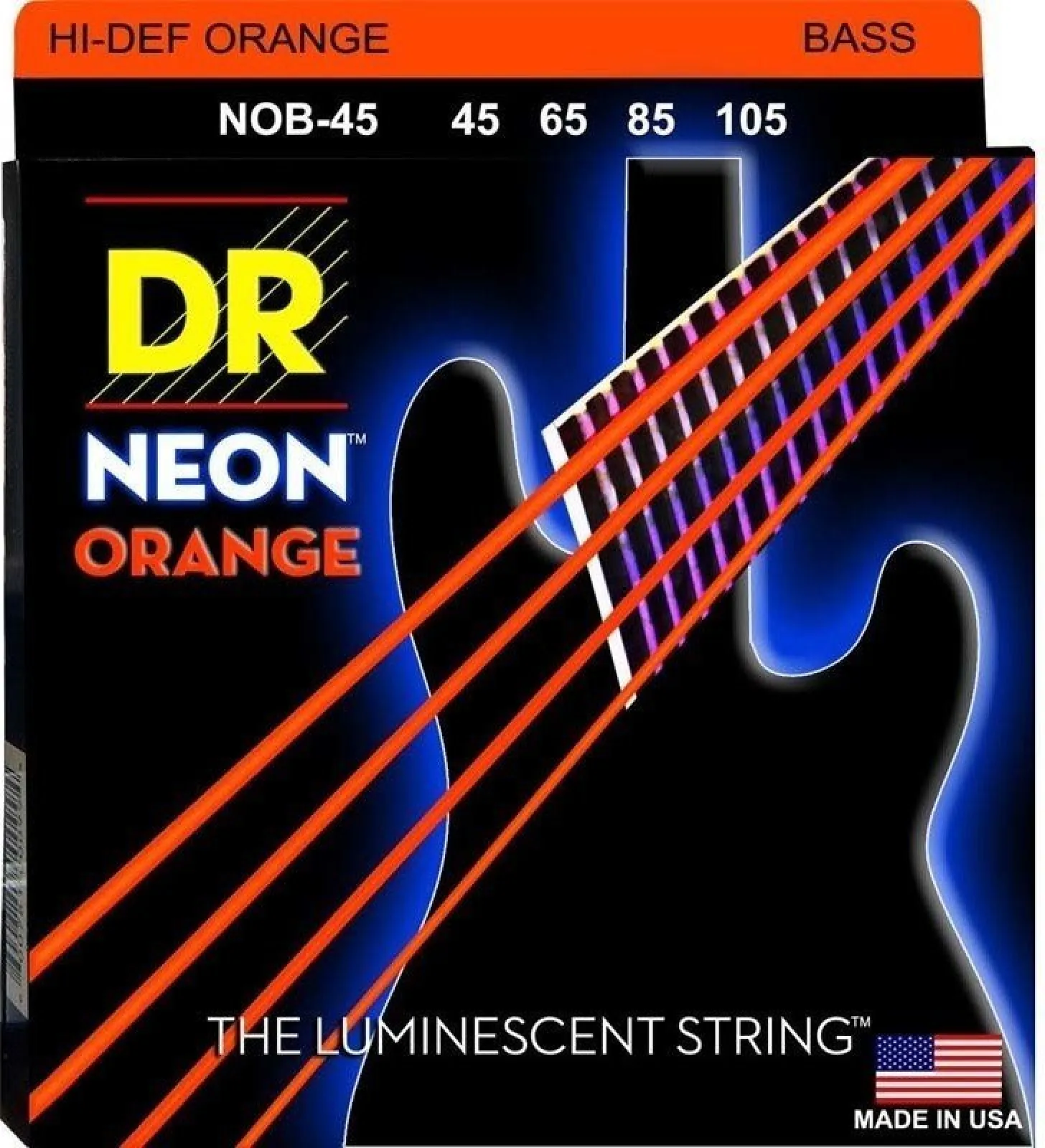 DR Strings NOB-45 basszusgitár húr