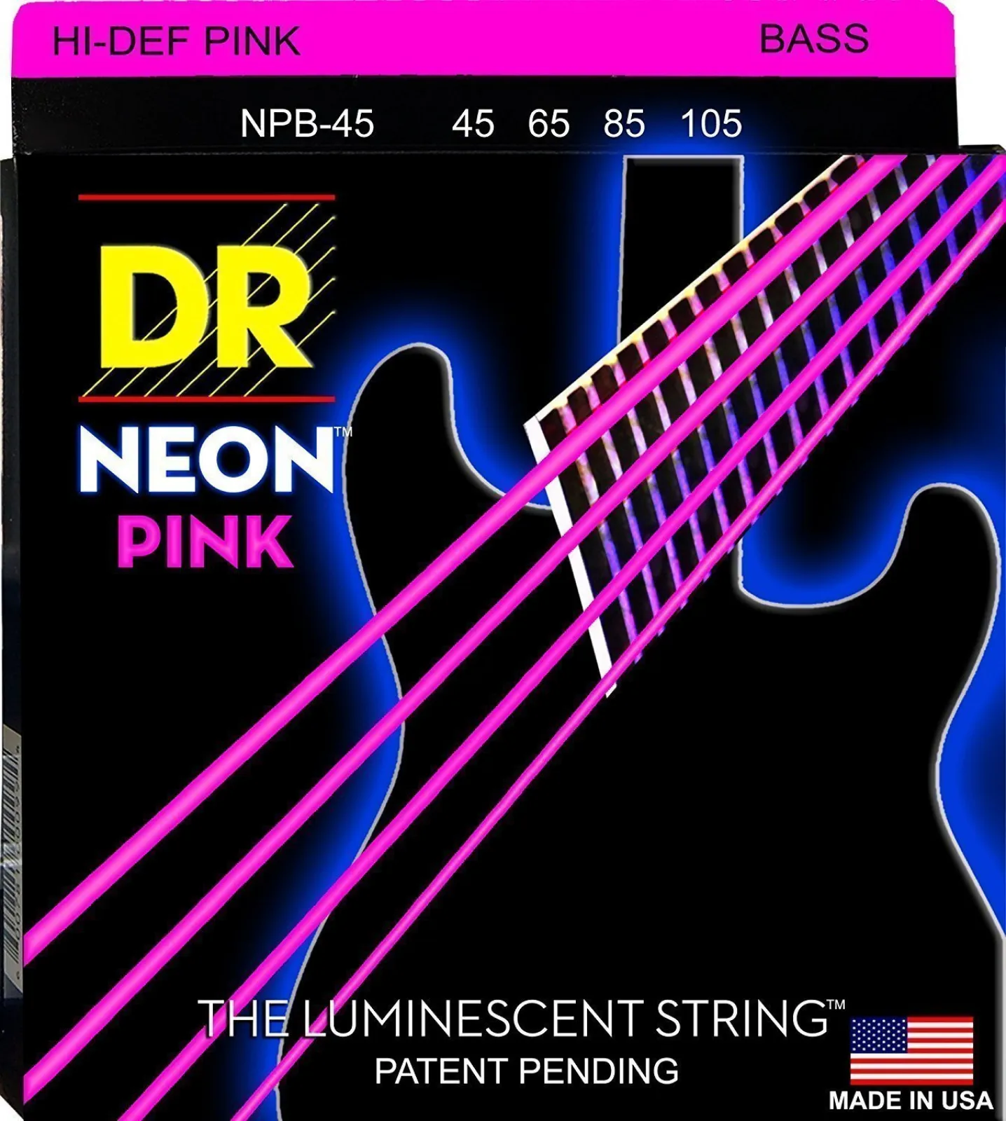 DR Strings NPB-45 basszusgitár húr