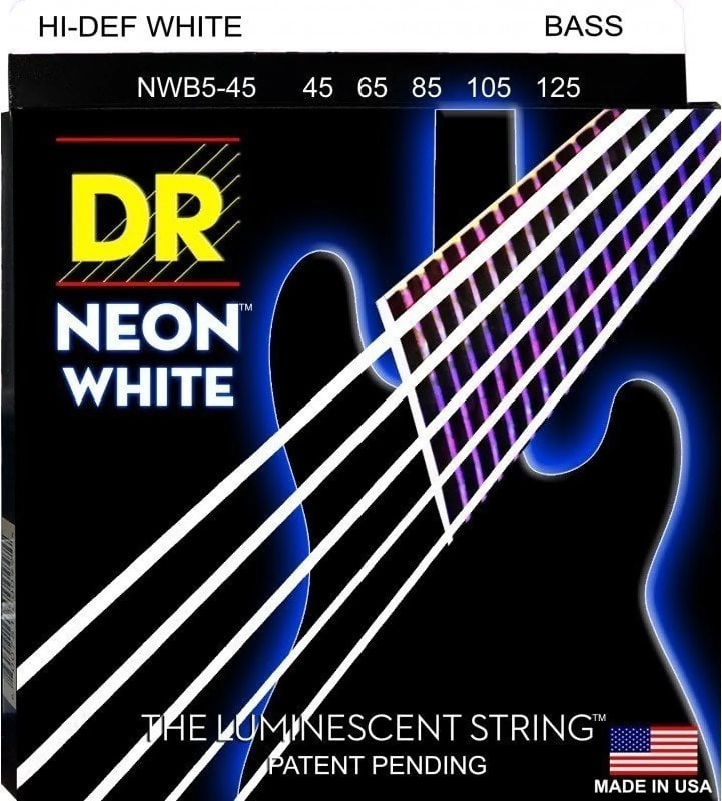 DR Strings NWB5-45 5-string bass guitar string