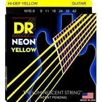 DR Strings NYE-9 Neon elektromos gitár húr