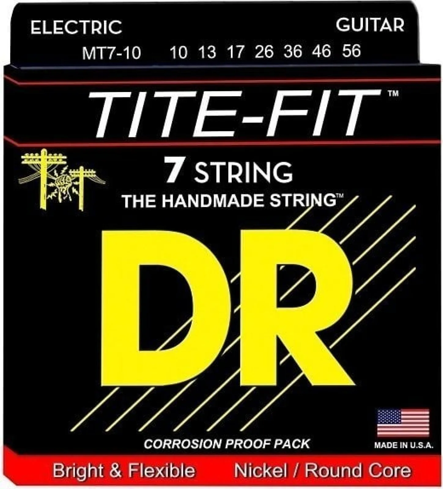 DR Strings Tite-Fit MT7-10 Electric Guitar String