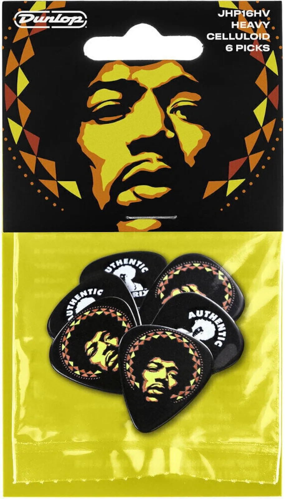 Dunlop Jimi Hendrix Guitars Aura 6 Picks