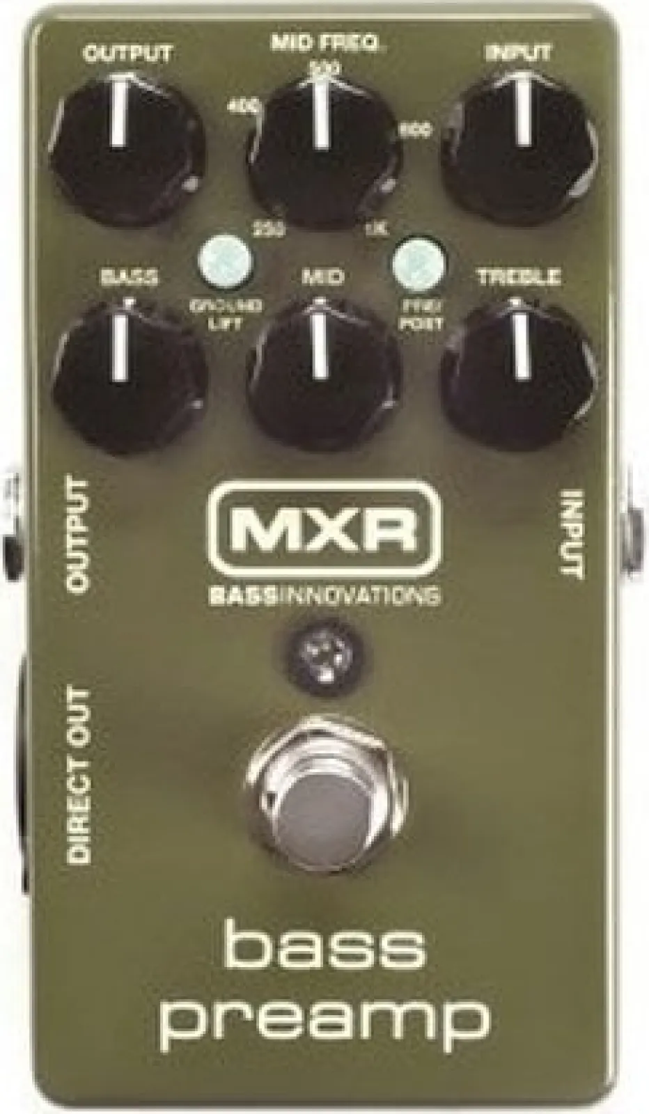 Dunlop MXR M81 Bass Preamp Bass Guitar Effect Pedal