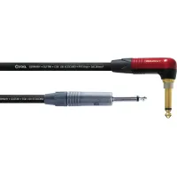 Cordial Ecocord PR-SILENT 3m Straight - Angled Instrument Cable
