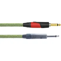 Cordial Ecohemp PP-SILENT 3 m Straight - Bent Instrument Cable