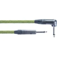 Cordial Ecohemp PR 3 m Straight - Angle Instrument Cable