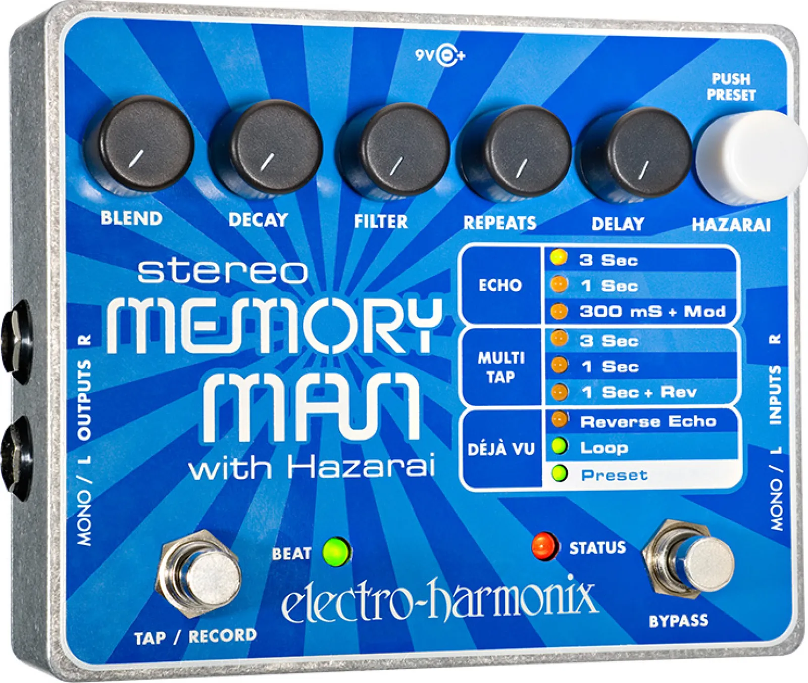 Electro Harmonix Mémorieszőke Man Hazarai