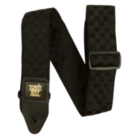 Ernie Ball Black Checkers Strap