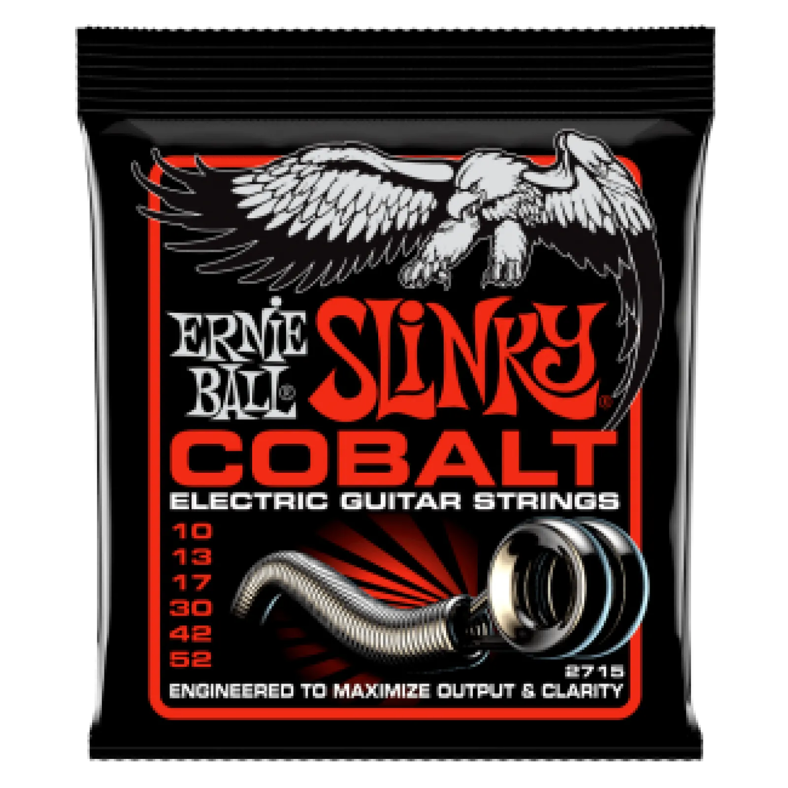 Ernie Ball Cobalt Skinny Top Heavy Bottom Slinky 10-52