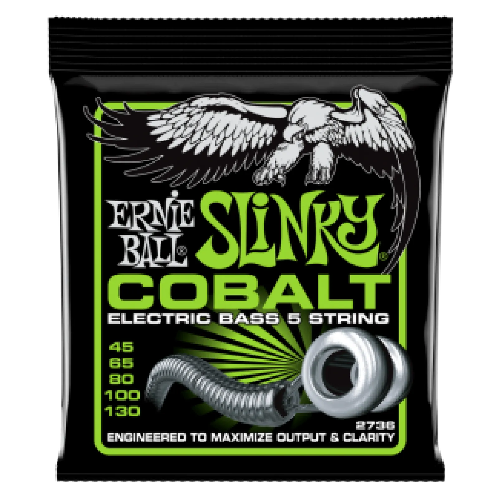 Ernie Ball Cobalt Slinky 5-string Bass 45-130