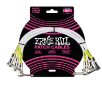Ernie Ball Ernie Ball Patch Kábel 30cm Fehér