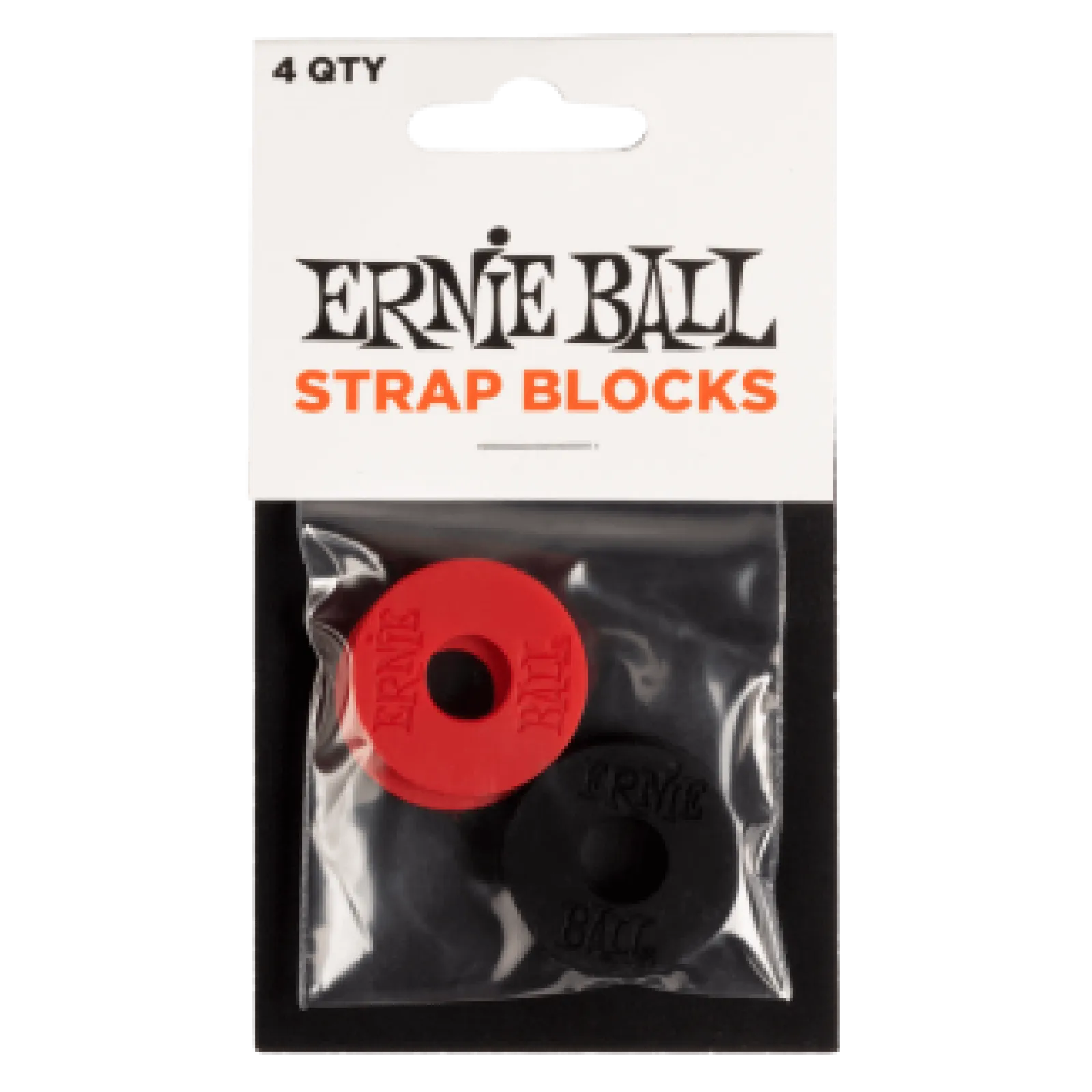 Ernie Ball Ernie Ball Strap Blocks Red/Black