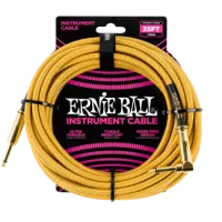 Ernie Ball Fabric Cable Gold