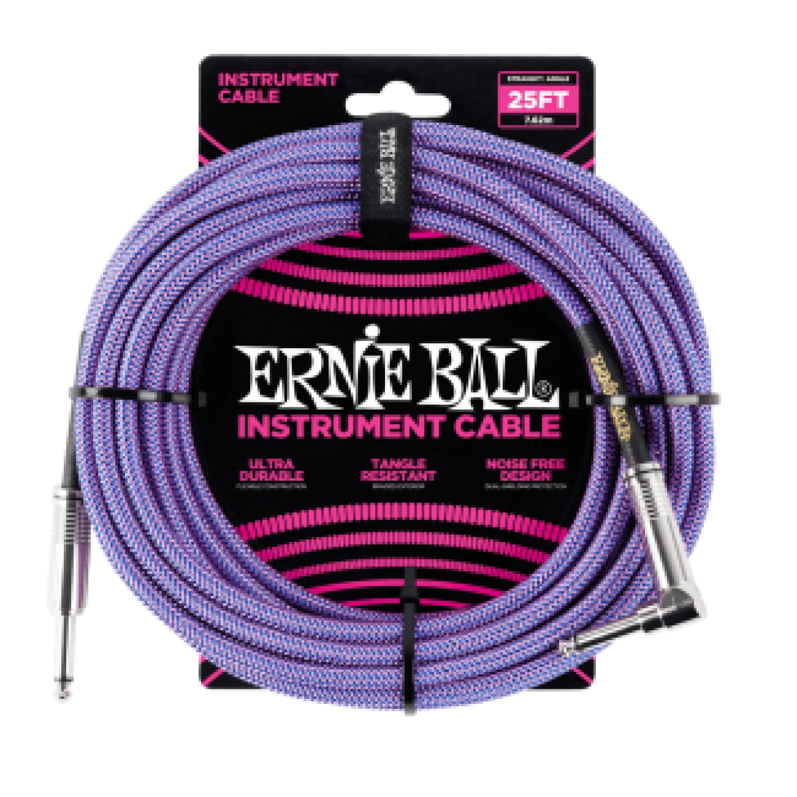 Ernie Ball Fabric Cable Purple